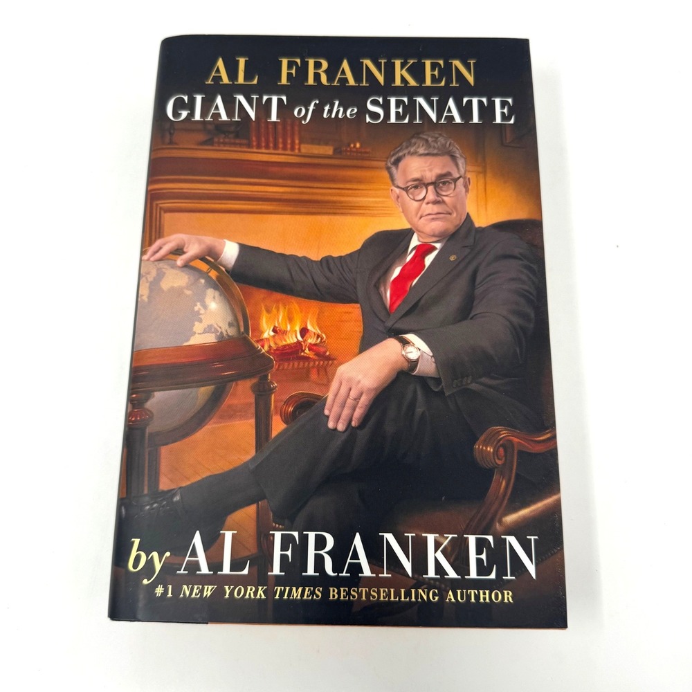Al Franken Giant of the‎ Senate Hardcover First Edition 2017 Political Memoir